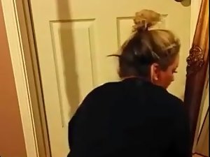 twerking by the door